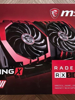 MSI Radeon RX 580 Gaming X 8GB κάρτα γραφικών σαν καινούργιο