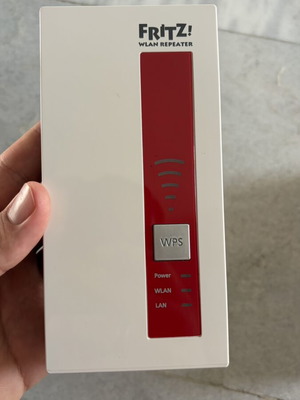 FRITZ! WLAN Repeater 1750E ενισχυτής Wi-Fi, σετ 2