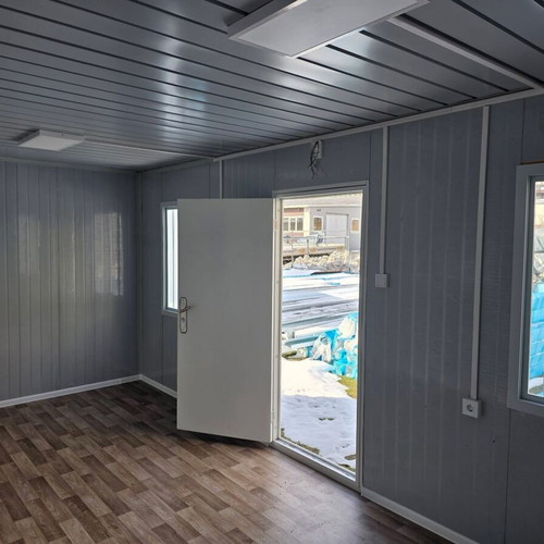 Office container new 6x3x2.80 m with electrical installation
