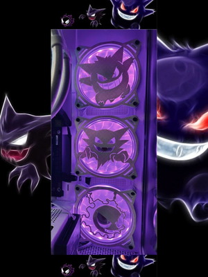 Pokémon PC Fan Covers 120mm pack of 3, new