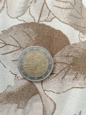 Austria 2 Euro 2018 commemorative coin used, 100 years republic