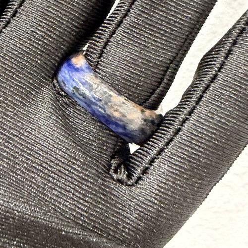 Sodalite stone ring new, unique design