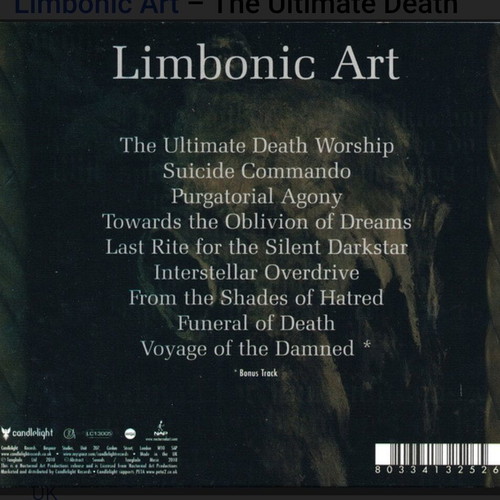 Limbonic Art The Ultimate Death Worship CD album digipak like new