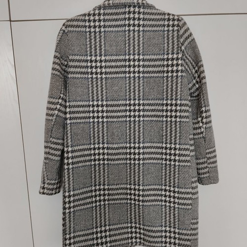 Tweed check coat jacket like new, small medium