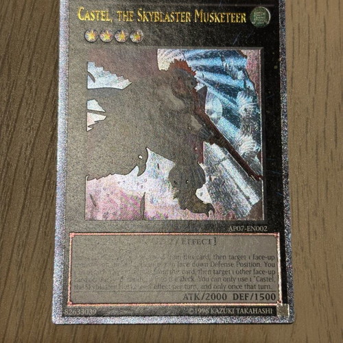 Castel The Skyblaster Musketeer AP07 Yugioh TCG used