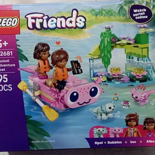 Lego Friends Axolotl Adventure Boat 42681 new