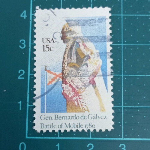 United States stamp 1980 Battle of Mobile like new