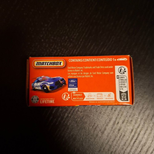 Ford Mustang Police 2025 Matchbox new in box