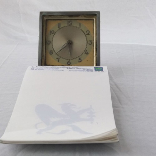 Table clock used, decorative, antique
