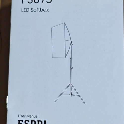 Esddi PS075 LED Softbox professional photo and video lighting new