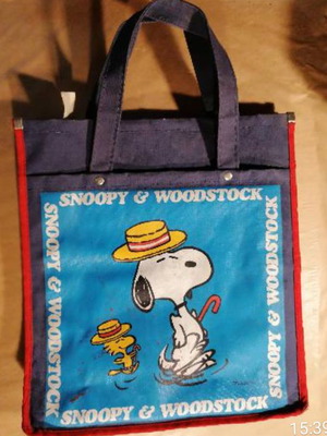 Snoopy small bag used, handheld