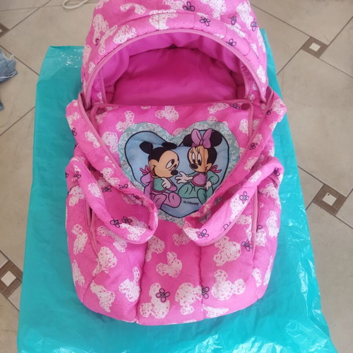 Port Bebe Disney doll carrier, pink