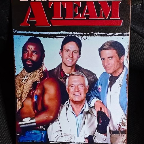 The A-Team Metal Sign vintage retro decorative 20x30 cm like new