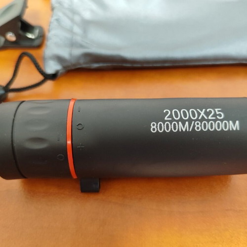 2000*25 HD Monocular Telescope for Mobile Camera like new