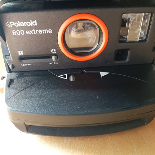 Polaroid 600 Extreme vintage instant camera used