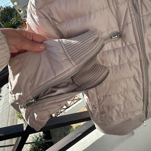 Twin-set by Simona Barbieri down jacket like new, beige, size M