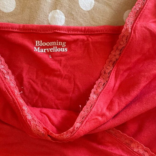 Mothercare maternity and nursing pajama set large like new, multicolor