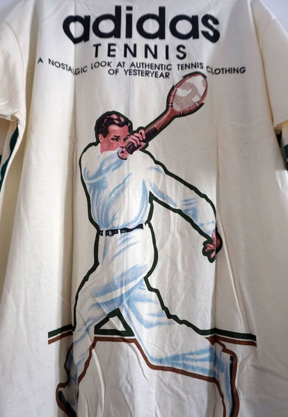 Tennis Τέννις Adidas Retro Ρετρώ Medium Αντίντας Πουκάμισο jersey shirt