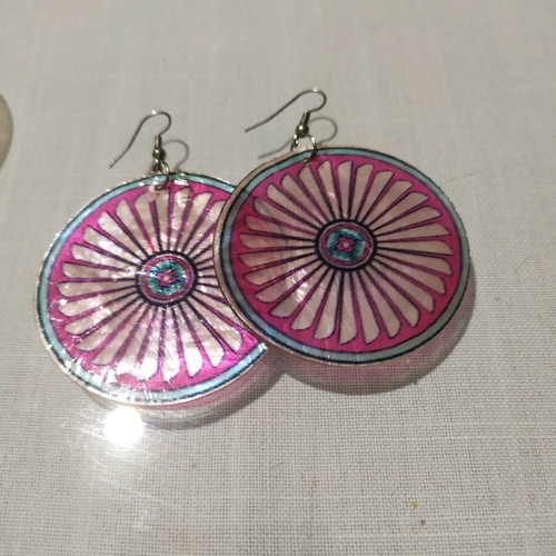 Dangling earrings like new, set of 3 pairs