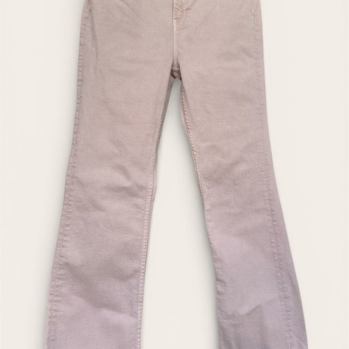 Zara women's jeans used, pink, size S-M