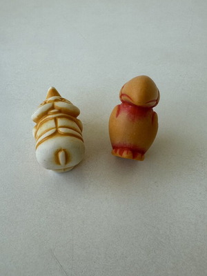 Vintage συλλεκτικές φιγούρες Kinder Έκπληξη σε σχήμα αυγού, σαν καινούργιο, σετ 2