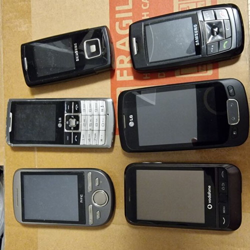 Old mobile phones for parts