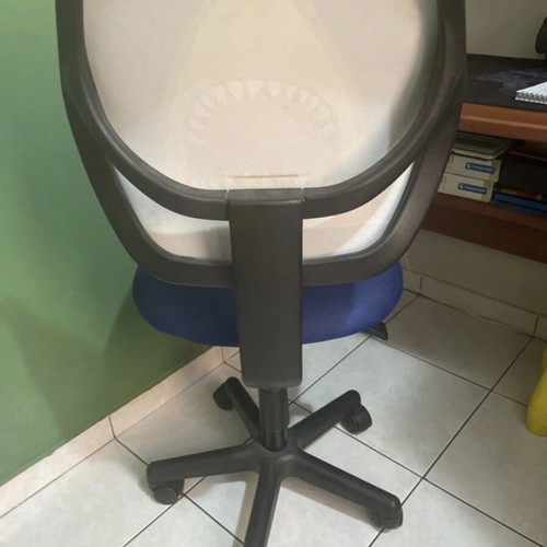 Office chair with Jaws print, comfortable seat cushion