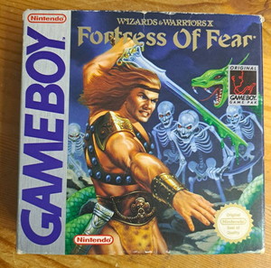 Fortress of Fear Boxed GPS Nintendo Gameboy