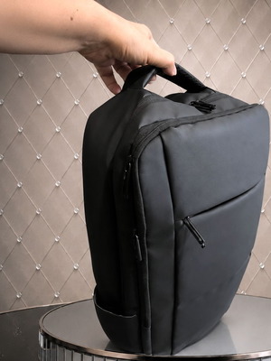 Backpack with USB port premium for laptop, new, business travel and office