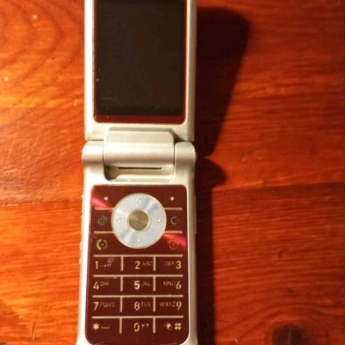 Motorola MQ5 4411-A11 mobile phone used, red