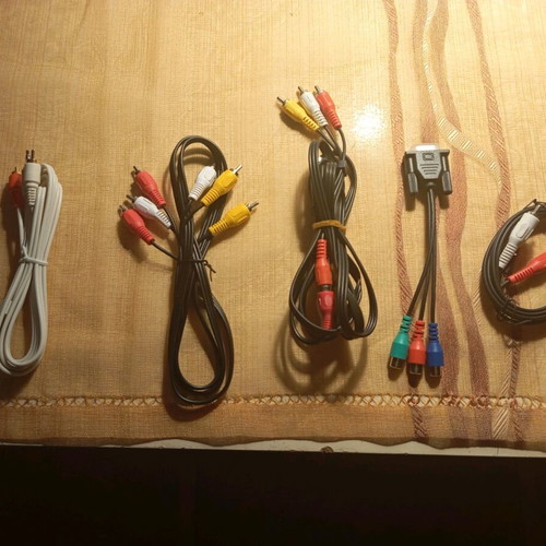Connection cables new, pack of 5