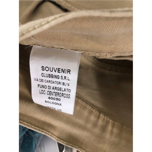 Souvenir cotton khaki crop pants size M used