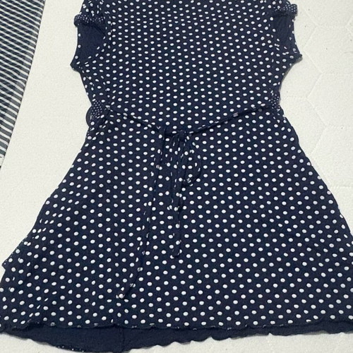 Blue blouse and scarf like new