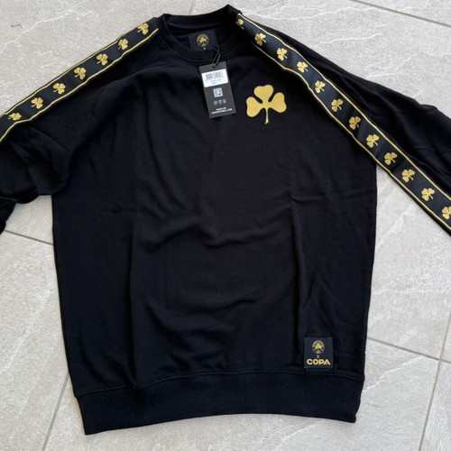 Panathinaikos FC x COPA Football Crewneck Sweatshirt new, size L black/gold