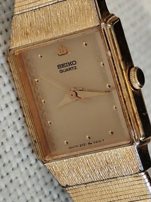 Seiko Lassale Vintage γυναικείο ρολόι Quartz καινούργιο από στοκ χρυσαφί