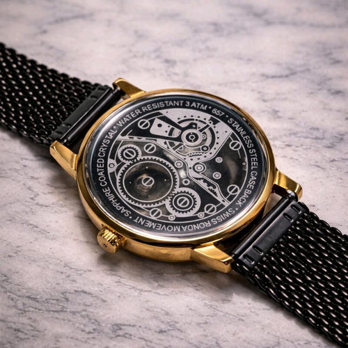 Walter Bach Saphire Crystal watch like new