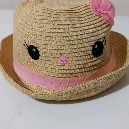 H&M children's hat beige like new up to 6 years
