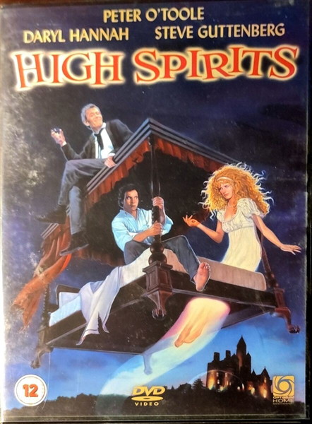 DVD HIGH SPIRITS COMEDY/FANTASY MOVIE WITH PETER O'TOOLE AND DARYL HANNAH