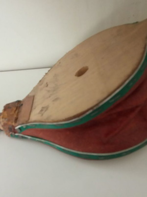 Fireplace bellows used with leather