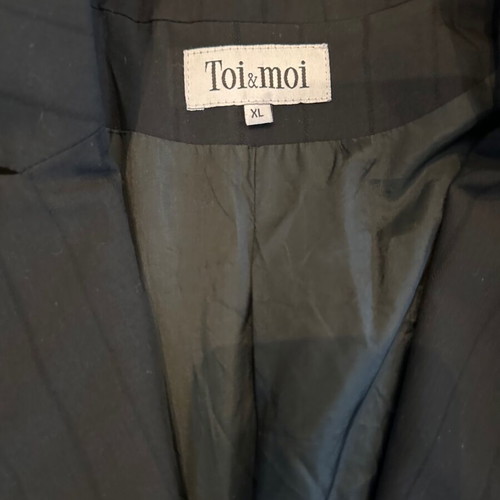 Toi&Moi black blazer XL like new
