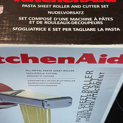 KitchenAid Pasta Making & Cutting Attachment Set 3 Pieces new
