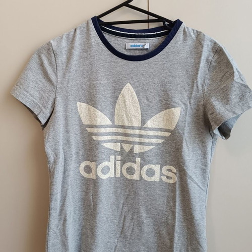 Adidas Originals T-shirt used, size 38, gray