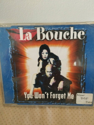 La Bouche You Won't Forget Me CD used, electronic