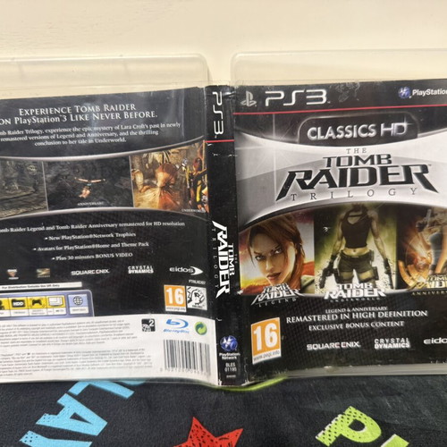 Tomb Raider Trilogy PS3 game used