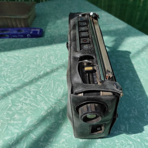 Cassette player used portable with radio for collection
