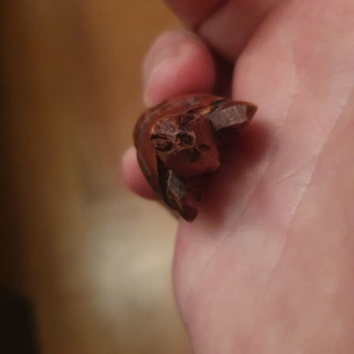 Wooden decorative carved turtle from Corfu new