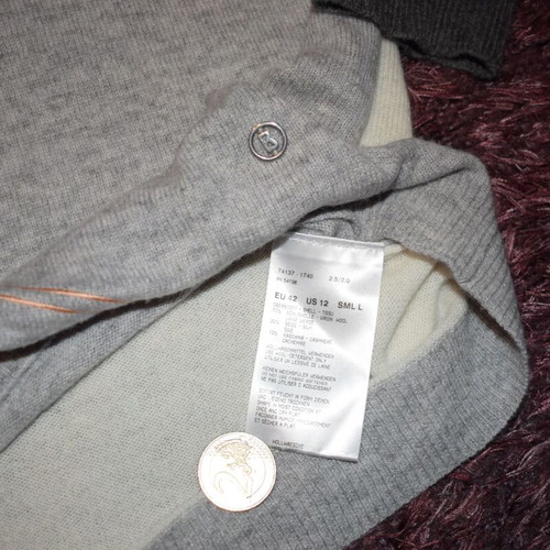 Bogner women's blouse used, wool, silk and cashmere, size 42