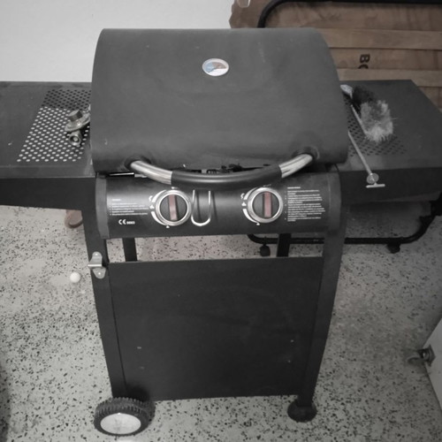 Thermogaz barbecue used, two burners