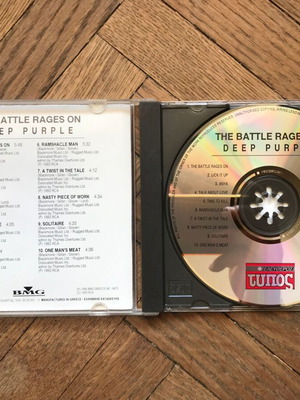 cd: Deep Purple - The Battle Rages On