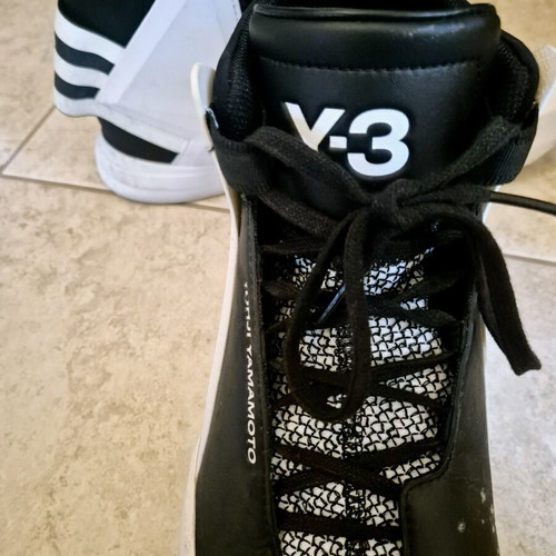 Y-3 Yohji Yamamoto BBall Tech Adidas basketball shoes size 44, gently used